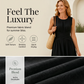 🌸 Women's Sleeveless Round Neck Wrap-Waist Maxi Dress | Flattering Silhouette, Flowy Hem & Perfect for Summer Days & Holidays