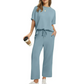 👚👖 Women's Soft Casual Top & Trousers Set | Relaxed Fit, Lightweight & Effortlessly Comfortable for Everyday Wear