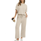 👚👖 Women's Soft Casual Top & Trousers Set | Relaxed Fit, Lightweight & Effortlessly Comfortable for Everyday Wear