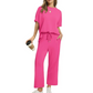 👚👖 Women's Soft Casual Top & Trousers Set | Relaxed Fit, Lightweight & Effortlessly Comfortable for Everyday Wear