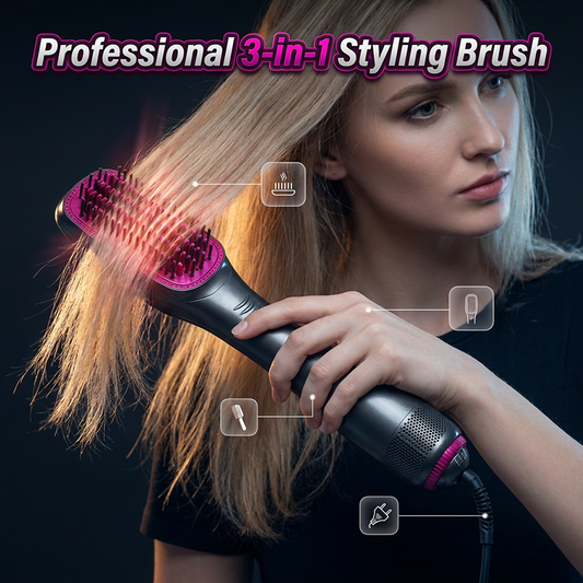✨ Silky, Bouncy Hair at Home – Ionic Hot Air Styler with Ceramic Barrel. Free UK Delivery