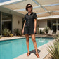 Women's Short Sleeve Button-Up Romper with Pockets 🌸 One Piece, Endless Ease – Pocket-Filled & Ready for Sunny Days ✨