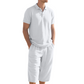 Men's Linen Shirt & Casual Trousers Set 👔👖 Light, Airy & Made for Sun-Soaked Days ✨