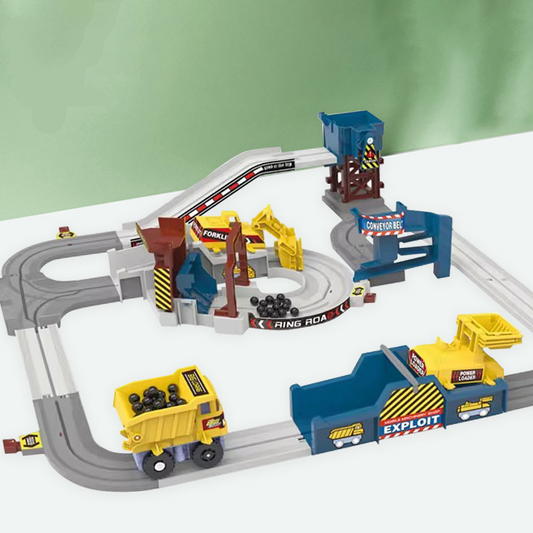 Interactive Electric Quarry Adventure Train & Track Set 🚂 Chug Through the Quarry, Load Up the Rocks – Endless Imaginative Fun ✨
