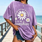 🌼 Unisex Vintage Washed Daisy Print T-Shirt | Relaxed Loose Fit, Soft Retro Fabric & Effortless Street Style