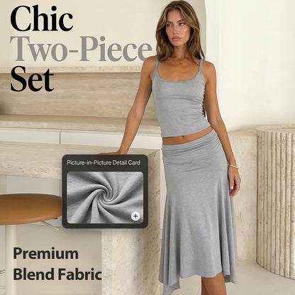 🔥 50% OFF | Chic Two-Piece Set – Flattering Silhouette, Premium Soft Fabric & Day-to-Night Versatile Style 👗✨