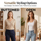 🌸 Women's Thin Cropped Cardigan – Button-Front, Lightweight Summer Shawl & Perfect Layering Piece for Slip Dresses & Camis