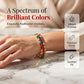 Women's Elegant Multicolor Tennis Bracelet 💎 A Rainbow of Sparkle – Delicate, Dazzling & Made to Catch the Light ✨