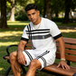 👕 50% OFF ☀️ Men's Athletic 2-Piece Set – Breathable Fabric & Elastic Waistband – 3D Print, Perfect for the Gym, Running & Everyday Wear 💪✨🩳