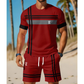 👕 50% OFF ☀️ Men's Athletic 2-Piece Set – Breathable Fabric & Elastic Waistband – 3D Print, Perfect for the Gym, Running & Everyday Wear 💪✨🩳