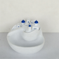 Blue & White Ocean Theme Ceramic Key Holder Tray 🌊 A Splash of Seaside Serenity – Keep Your Keys & Treasures Shipshape ✨