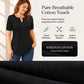 🎉 2026 Sale — Over 47,000 Sold! 👚 Women's V-Neck Pleated Blouse – Graceful, Timeless & Perfect for Work, Weekends & Special Occasions ✨