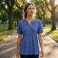 🎉 2026 Sale — Over 47,000 Sold! 👚 Women's V-Neck Pleated Blouse – Graceful, Timeless & Perfect for Work, Weekends & Special Occasions ✨
