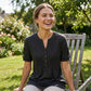 🎉 2026 Sale — Over 47,000 Sold! 👚 Women's V-Neck Pleated Blouse – Graceful, Timeless & Perfect for Work, Weekends & Special Occasions ✨