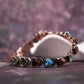 ✨Magnetic Stone Bracelet, Vintage Copper With Turquoise & Coral Beads📿