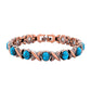 📢📢 50% OFF !! ⏰ Antique Copper Finish Magnetic Stone Bracelet – Timeless Style, Natural Energy & Perfect for Everyday Wear ✨