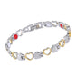 Elegant Heart-Linked Magnetic Bracelet 💖 Hearts That Click Together – A Beautiful, Easy-Fastening Symbol of Love ✨
