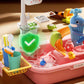 Kids' Kitchen Sink Play Set 🧼 Wash, Rinse & Play for Hours – A Little Chef's Dream Come True ✨