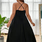 🌸 Women's Spaghetti Strap Empire Waist Maxi Dress | Flattering High Waistline, Flowy Silhouette & Effortless Summer Elegance