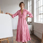 Romantic Ruffle V-Neck Maxi Dress 🌸 Tiered Ruffles, Blooming Florals – A Feminine Dream in Motion ✨