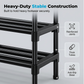 🛠️ Assemble in Minutes, No Screws Required – Sturdy Shoe Organiser with 6 Shelves. Free UK Delivery