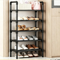 🛠️ Assemble in Minutes, No Screws Required – Sturdy Shoe Organiser with 6 Shelves. Free UK Delivery