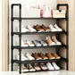 🛠️ Assemble in Minutes, No Screws Required – Sturdy Shoe Organiser with 6 Shelves. Free UK Delivery