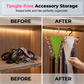 V-Shaped Double-Sided Hanger Storage Rack 👔 Hang More, Clutter Less – A Clever Space-Saving Hero for Your Wardrobe ✨