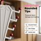 V-Shaped Double-Sided Hanger Storage Rack 👔 Hang More, Clutter Less – A Clever Space-Saving Hero for Your Wardrobe ✨
