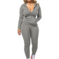 Women's Long Sleeve Hooded Sweatsuit 🧥 Hood Up, Chill Out – Your New Weekend Uniform ✨