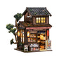 Springtime Store Miniature House with LED Light 🏠 A Tiny Flower Shop That Lights Up Your World ✨