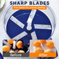 🔪 Peels, Cleans in Seconds – Transparent Electric Peeler Works on Tough & Soft Skins. Half Price Today. Free Returns