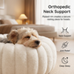 Ultra-Soft Round Calming Cat & Dog Bed 🐾 Curl Up, Calm Down – A Cosy Hug in Bed Form ✨