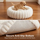 Ultra-Soft Round Calming Cat & Dog Bed 🐾 Curl Up, Calm Down – A Cosy Hug in Bed Form ✨