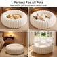 Ultra-Soft Round Calming Cat & Dog Bed 🐾 Curl Up, Calm Down – A Cosy Hug in Bed Form ✨