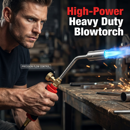 High-Power Gas Torch with Adjustable Flame Control 🔥 Dial in the Heat, Lock in the Power – A Flame for Every Job ✨