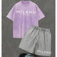 Men's Casual T-Shirt & Shorts Set 👕🩳 A Laid-Back Look for Sun-Soaked Days ✨