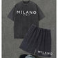 Men's Casual T-Shirt & Shorts Set 👕🩳 A Laid-Back Look for Sun-Soaked Days ✨