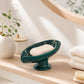 🧼 Keep Your Soap Dry & Your Basin Tidy – Leaf-Shaped Ceramic Soap Dish. Easy Clean. Free UK Delivery