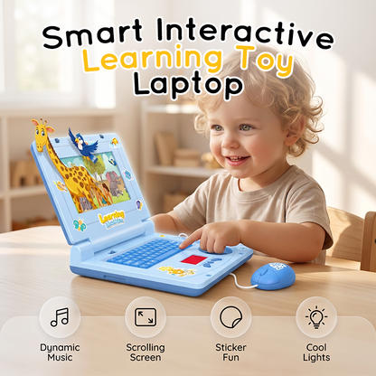 Interactive Simulation Toy Laptop 💻 Click, Learn & Play – A Tiny Tech Treat for Curious Little Minds ✨