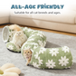 Washable Cat Tunnel Bed for Indoor Cats 🐱 Hide, Pounce, Snooze – One Cosy Cave for Every Mood ✨