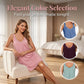 Women's Lace V-Neck Modal Nightdress 🌙 Delicate Lace, Dreamy Softness – Drift Off in Style ✨