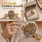 ⏳ Time-Limited Special ⏰ Vintage Leopard Print Oval Ring – Unique Design, Sparkling Stones & Bold Style – Perfect for Everyday Glamour & Gifts ✨