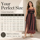 Plus Size Boho Spaghetti Strap Maxi Dress 🌸 Free-Spirited & Flattering – A Flowing Silhouette for Every Curve ✨