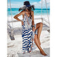 🌸 Limited Sale 50% OFF 🌸 Women's Animal Print Backless Halter Maxi Dress – Bold Print, Bare Back & Flowing Silhouette – Perfect for Sun-Soaked Days & Sultry Evenings ✨