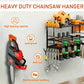 Heavy-Duty Wall-Mount Chainsaw Hanger 🛡️ Hook It, Lock It, Free Up Your Bench – Tough Storage for Serious Tools ✨
