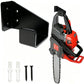 Heavy-Duty Wall-Mount Chainsaw Hanger 🛡️ Hook It, Lock It, Free Up Your Bench – Tough Storage for Serious Tools ✨