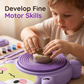 Kids' Electric Pottery Wheel DIY Clay Craft Kit 🎨 Spin, Shape & Create – A Real Working Wheel for Little Hands ✨