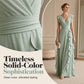 🎉 2026 Sale — Over 29,000 Sold! 💞 Women's V-Neck Ruffled Chiffon Maxi Dress – Effortless Elegance 🌸✨