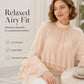 Women's Sheer Mock Neck Ruffle Sleeve Blouse 👚 A Sheer Delight, Ruffled Just Right – Elegance with an Edge ✨